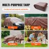 VEVOR Tarp 12x20 ft 16 Mil Thick, Waterproof Tear Proof Poly Plastic Tarps Cover