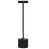 LED Waterproof Rechargeable Desk Lamp Touch Dimming Metal Table Lamps For Bar Living Room Reading Camping Light